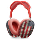 American Distressed Flag Panel - Full Body Skin Decal Wrap Kit for Apple AirPods Pro Max