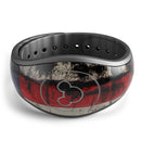 American Distressed Flag Panel - Full Body Skin Decal Wrap Kit for Disney Magic Band