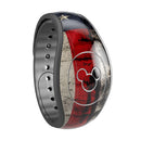 American Distressed Flag Panel - Full Body Skin Decal Wrap Kit for Disney Magic Band