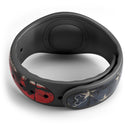 American Distressed Flag Panel - Full Body Skin Decal Wrap Kit for Disney Magic Band