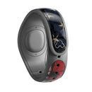 American Distressed Flag Panel - Full Body Skin Decal Wrap Kit for Disney Magic Band