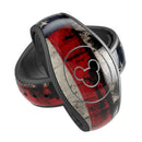 American Distressed Flag Panel - Full Body Skin Decal Wrap Kit for Disney Magic Band