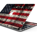 American Distressed Flag Panel // Skin Decal Wrap Kit Compatible with the Apple MacBook Pro, Pro with Touch Bar or Air (11, 12, 13, 15 & 16" - All Versions Available)