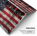 American Distressed Flag Panel // Skin Decal Wrap Kit Compatible with the Apple MacBook Pro, Pro with Touch Bar or Air (11, 12, 13, 15 & 16" - All Versions Available)