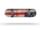 American Distressed Flag Panel - Full Body Skin Decal Wrap Kit for Skateboard Decks