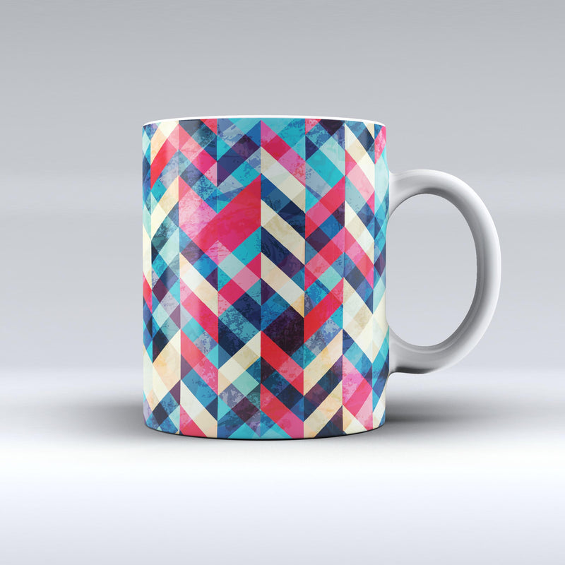 The-Angled-Colored-Pattern-ink-fuzed-Ceramic-Coffee-Mug
