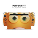 Angry Friendly Emoticons // Skin Decal Wrap Kit for Nintendo Switch Console & Dock, Joy-Cons, Pro Controller, Lite, 3DS XL, 2DS XL, DSi, or Wii - Vinyl Skin Wrap for Nintendo Switch 2, OLED, Lite, Pro Controller, Wii & Classic Handhelds