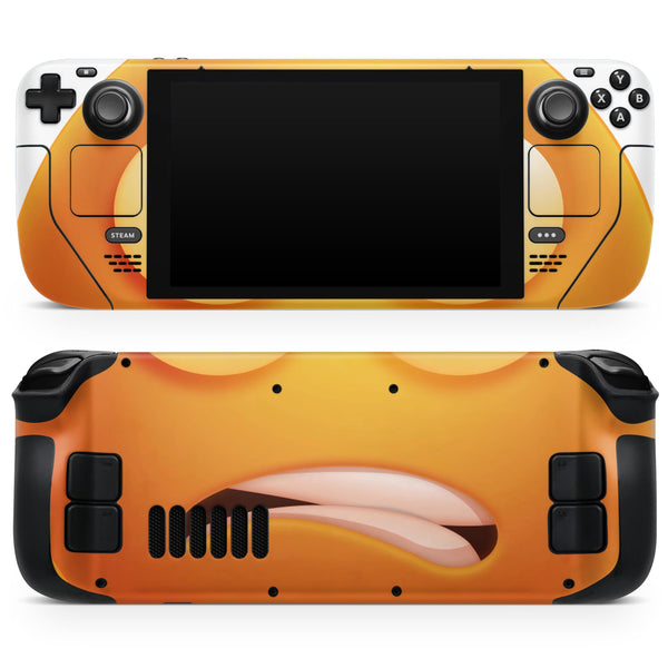 Angry Friendly Emoticons // Full Body Skin Decal Wrap Kit for the Steam Deck handheld gaming computer