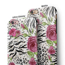 Animal Vibe Floral iPhone 6/6s or 6/6s Plus 2-Piece Hybrid INK-Fuzed Case