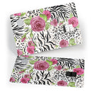 Animal Vibe Floral - Premium Protective Decal Skin-Kit for the Apple Credit Card