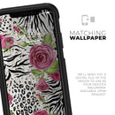 Animal Vibe Floral - Skin Kit for the iPhone OtterBox Cases