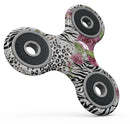 Animal Vibe Floral Full-Body Fidget Spinner Skin-Kit