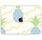Animated Retro Pineapples - Skin Decal Wrap Kit Compatible with the Apple MacBook Pro, Pro with Touch Bar or Air (11", 12", 13", 15" & 16" - All Versions Available)