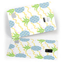 Animated Retro Pineapples - Premium Protective Decal Skin-Kit for the Apple Credit Card