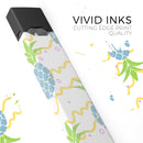 Animated Retro Pineapples - Premium Decal Protective Skin-Wrap Sticker compatible with the Juul Labs vaping device
