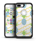 Animated Retro Pineapples - iPhone 7 or 7 Plus Commuter Case Skin Kit
