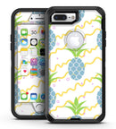 Animated Retro Pineapples - iPhone 7 Plus/8 Plus OtterBox Case & Skin Kits