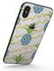 Animated Retro Pineapples - iPhone X Skin-Kit