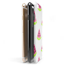 Animated Watermelon Pattern iPhone 6/6s or 6/6s Plus 2-Piece Hybrid INK-Fuzed Case