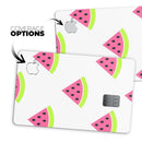 Animated Watermelon Pattern - Premium Protective Decal Skin-Kit for the Apple Credit Card