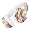 Antique Brown and White Vertical Stripes Full-Body Skin Kit for the Beats by Dre Solo 3 Wireless Headphones
