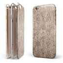 Antique Cocoa Rose Table iPhone 6/6s or 6/6s Plus 2-Piece Hybrid INK-Fuzed Case