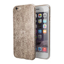 Antique Cocoa Rose Table iPhone 6/6s or 6/6s Plus 2-Piece Hybrid INK-Fuzed Case