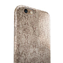 Antique Cocoa Rose Table iPhone 6/6s or 6/6s Plus 2-Piece Hybrid INK-Fuzed Case