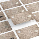 Antique Cocoa Rose Table - Premium Protective Decal Skin-Kit for the Apple Credit Card