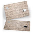 Antique Cocoa Rose Table - Premium Protective Decal Skin-Kit for the Apple Credit Card