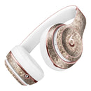 Antique Cocoa Rose Table Full-Body Skin Kit for the Beats by Dre Solo 3 Wireless Headphones