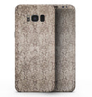 Antique Cocoa Rose Table - Samsung Galaxy S8 Full-Body Skin Kit