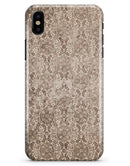 Antique Cocoa Rose Table - iPhone X Clipit Case