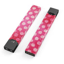 Antique Magenta and Pink Polkadotted Pattern - Premium Decal Protective Skin-Wrap Sticker compatible with the Juul Labs vaping device