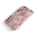 Antique Marron Floral Damask Pattern iPhone 6/6s or 6/6s Plus 2-Piece Hybrid INK-Fuzed Case