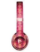 Antique Pink and Yellow Damask Pattern Full-Body Skin Kit for the Beats by Dre Solo 3 Wireless Headphones