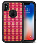 Antique Pink and Yellow Damask Pattern - iPhone X OtterBox Case & Skin Kits