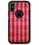 Antique Pink and Yellow Damask Pattern - iPhone X OtterBox Case & Skin Kits