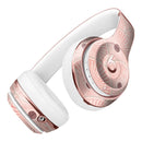 Antique Red and Brown Fish Scales Full-Body Skin Kit for the Beats by Dre Solo 3 Wireless Headphones