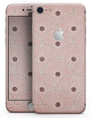 Antique Red and Brown Fish Scales - Skin-kit for the iPhone 8 or 8 Plus