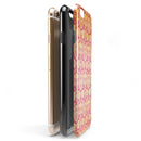 Antique Red and Orange Cauliflower Damask Pattern iPhone 6/6s or 6/6s Plus 2-Piece Hybrid INK-Fuzed Case