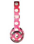 Antique Red and White Polkadot Pattern Full-Body Skin Kit for the Beats by Dre Solo 3 Wireless Headphones