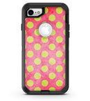 Antique Red and Yellow Polkadot Pattern - iPhone 7 or 8 OtterBox Case & Skin Kits
