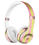 Antique Red and Yellow Verticle Stripes Full-Body Skin Kit for the Beats by Dre Solo 3 Wireless Headphones