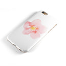 Apricot Watercolor Hibiscus iPhone 6/6s or 6/6s Plus 2-Piece Hybrid INK-Fuzed Case