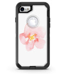 Apricot Watercolor Hibiscus - iPhone 7 or 8 OtterBox Case & Skin Kits