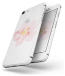 Apricot Watercolor Hibiscus - Skin-kit for the iPhone 8 or 8 Plus