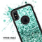 Aqua Green Glimmer - Skin Kit for the iPhone OtterBox Cases