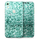 Aqua Green Glimmer - Skin-Kit for the Apple iPhone XR, XS MAX, XS/X, 8/8+, 7/7+, 5/5S/SE (All iPhones Available)