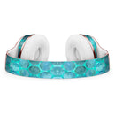 Aqua Sorted Large Watercolor Polka Dots Full-Body Skin Kit for the Beats by Dre Solo 3 Wireless Headphones